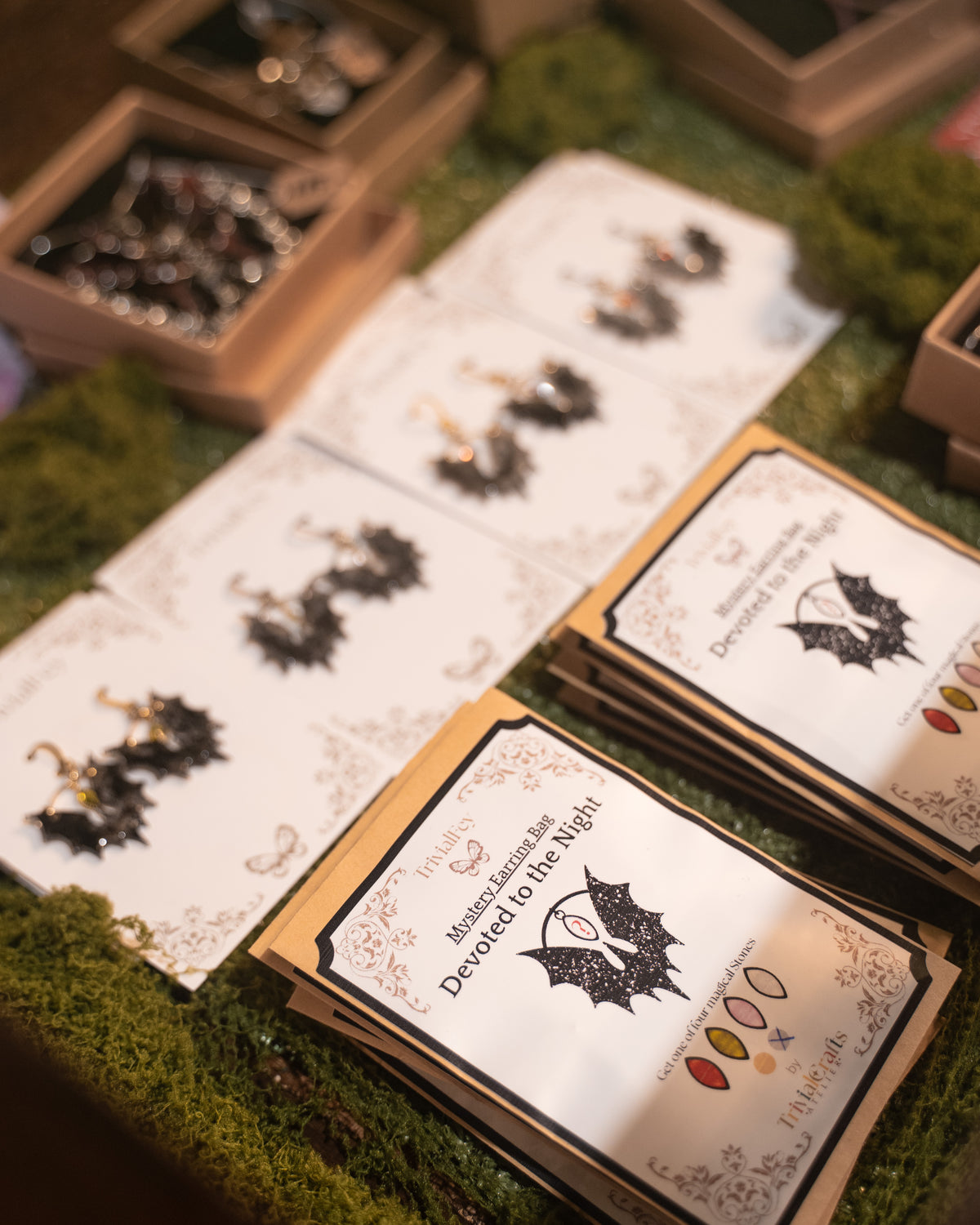 Devoted To The Night | Ohrringe Luckybag