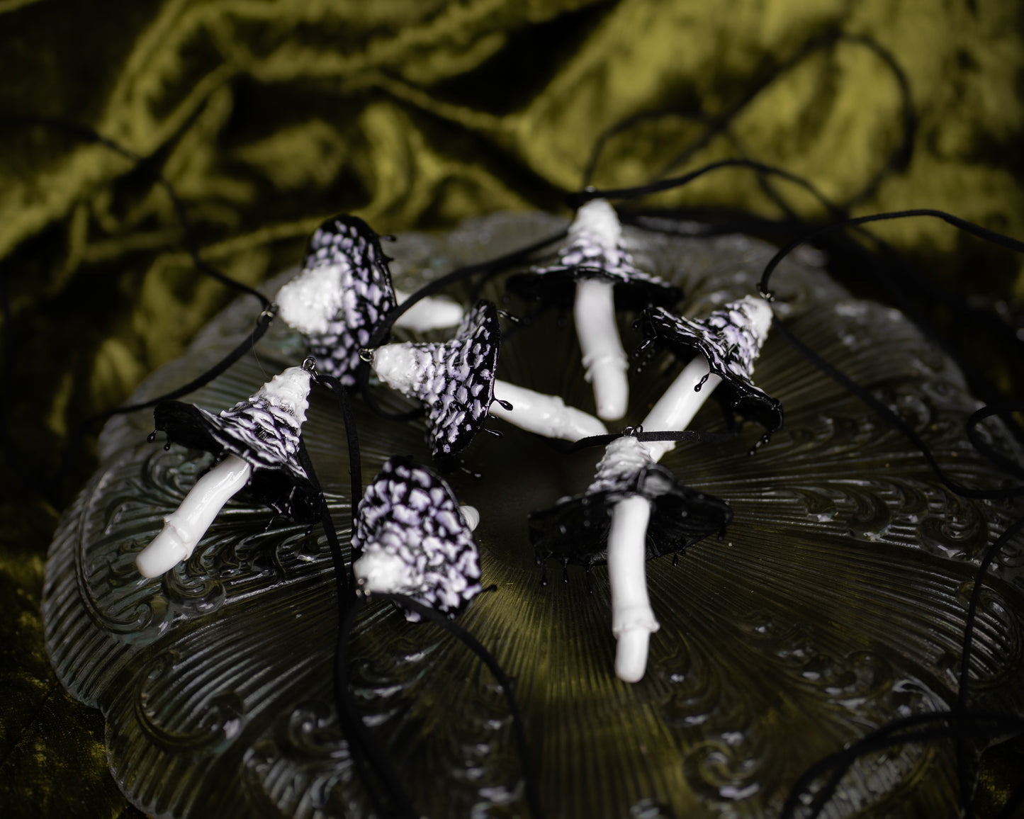 Inky Cap Mushroom | Halskette