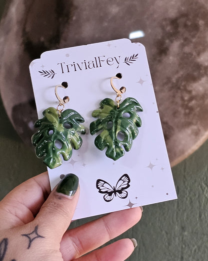 Monstera Aurea | Ohrringe