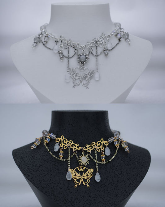 Nocturna Silber/Gold | Halskette