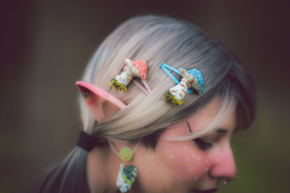 Fliegenpilz Amanita muscaria orange | Haarspange