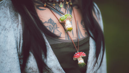 Fliegenpilz Amanita muscaria rot | Halskette