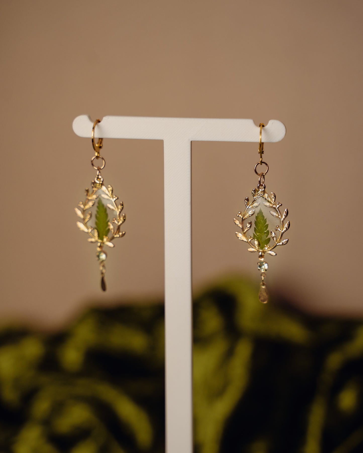 Fern Rush gold/silber | Ohrringe
