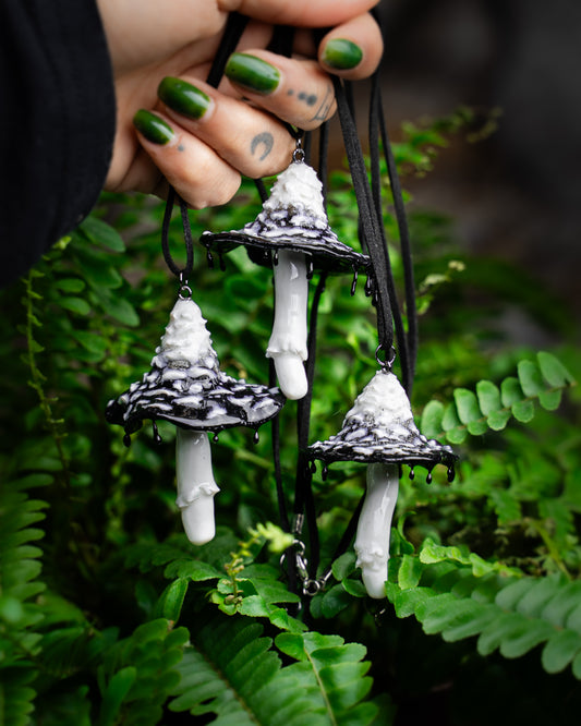 Inky Cap Mushroom | Halskette