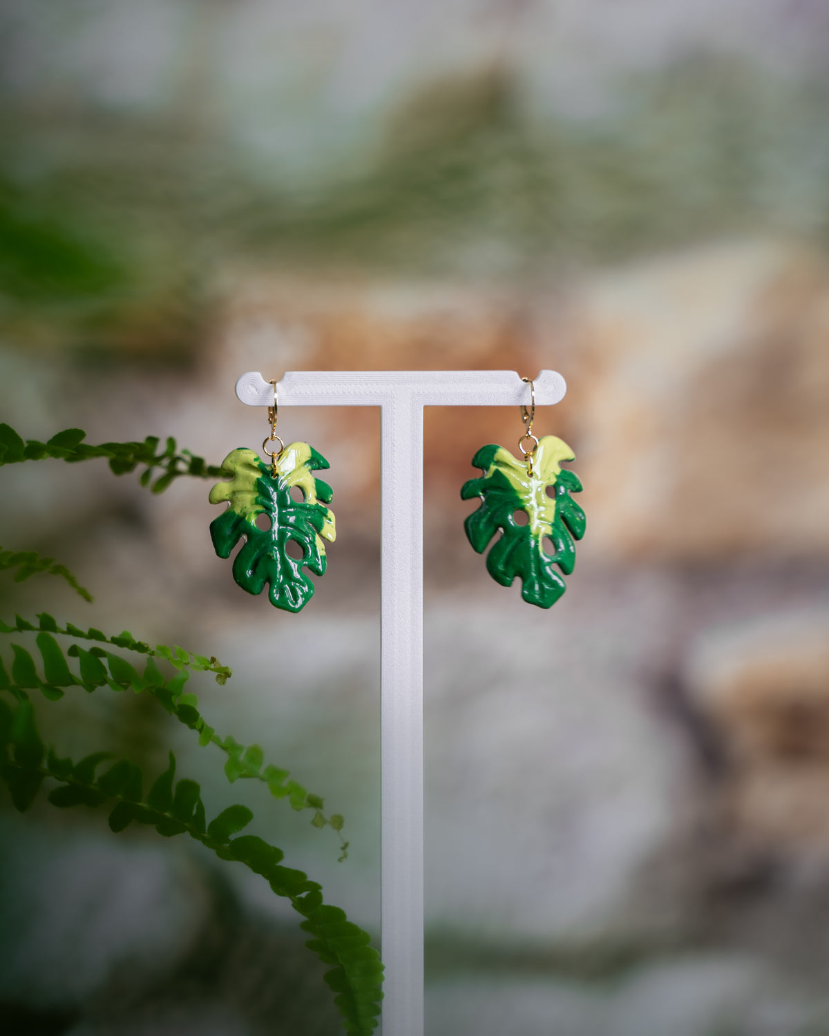Monstera Aurea | Ohrringe