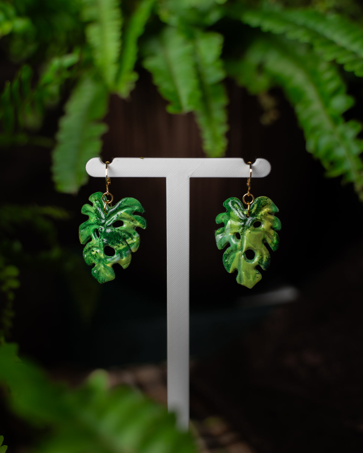 Monstera Aurea | Ohrringe