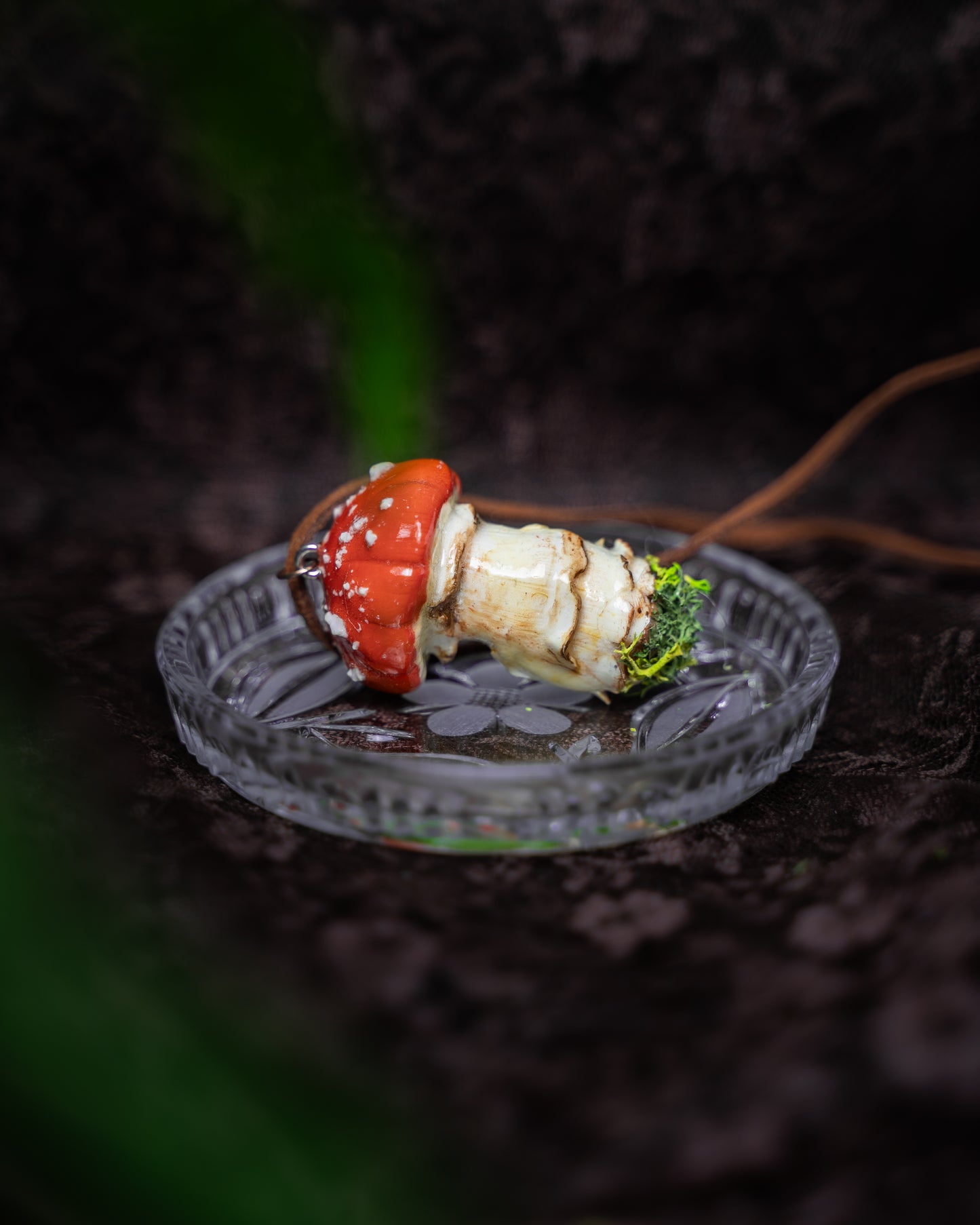 Fliegenpilz Amanita muscaria rot | Halskette
