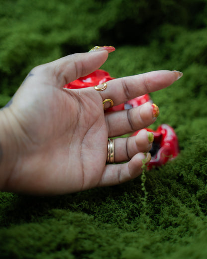 Poppy Mohnblume | Ring