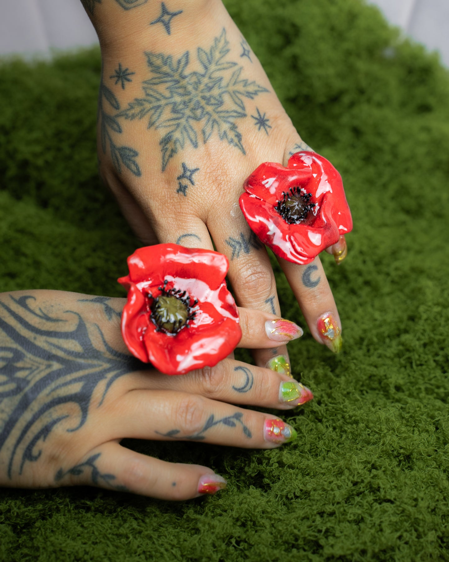 Poppy Mohnblume | Ring