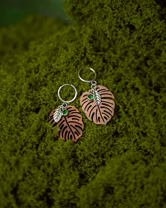Woodland Monstera | Ohrringe