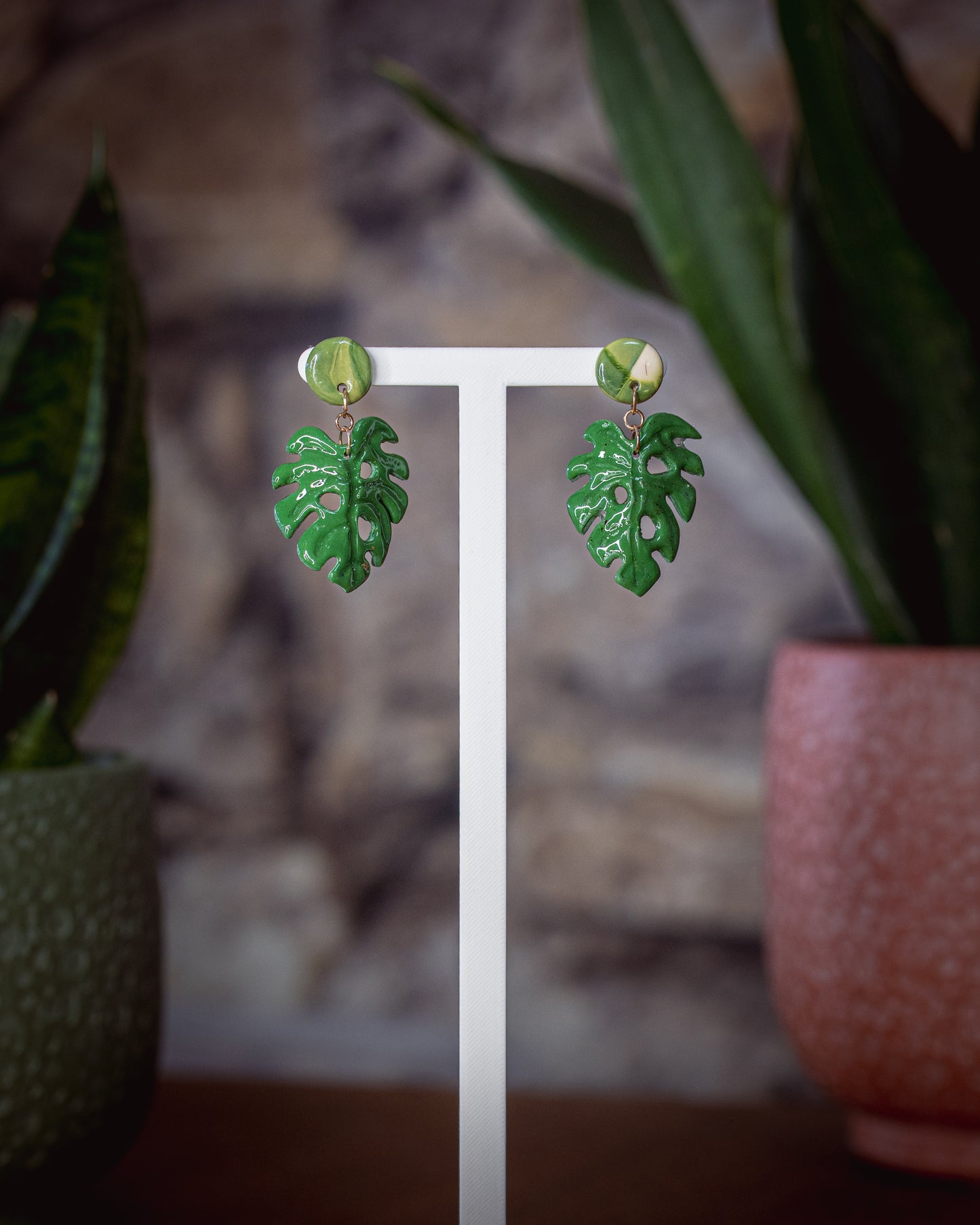 Monstera | Ohrringe