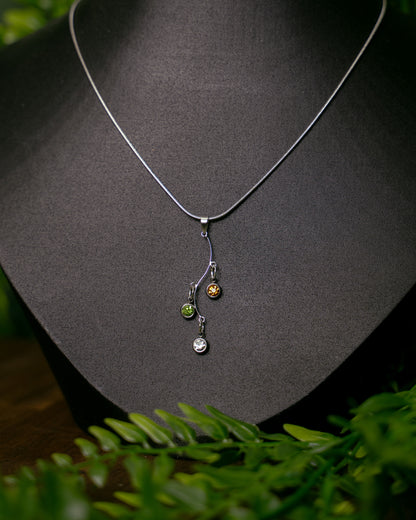 Elemental, Schlichte Kristall Anhänger inspiriert von den Elementen | Halskette | TRIVIALFEY