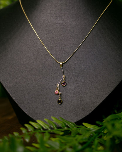 Elemental, Schlichte Kristall Anhänger inspiriert von den Elementen | Halskette | TRIVIALFEY