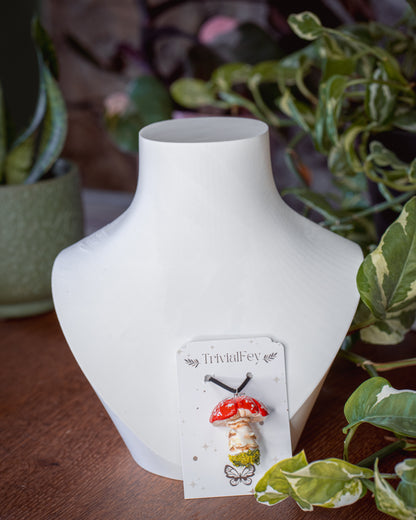 Fliegenpilz Amanita muscaria rot | Halskette